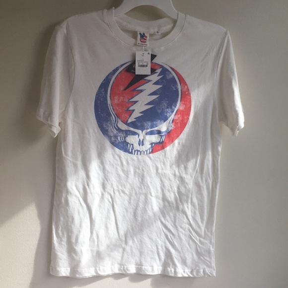 Junk Food Clothing Other - Grateful Dead Lightning bolt skull tee Junk Food